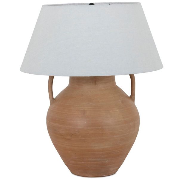 Table Atrani Lampe, Aged Naturel Terracotta