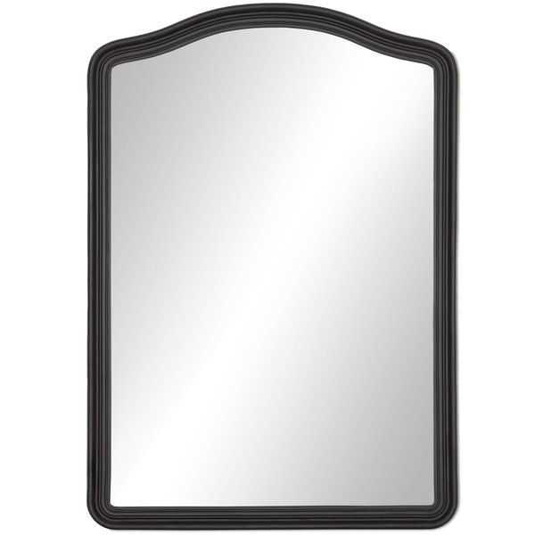 Maslin Floor Miroir, Rustique Aluminum