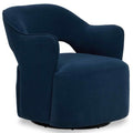 Blythe Swivel Chaise, Henry Navy