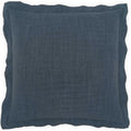 Lena Flange Coussin, Denim, Lot de 2