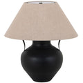 Table Ziva Lampe, Mat Noir