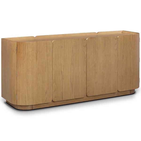 Moora 4-Door Sideboard, Naturel Fr¨ºne